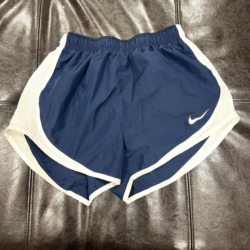 🍂 Nike Dri-FIT Navy Running Shorts - Size S